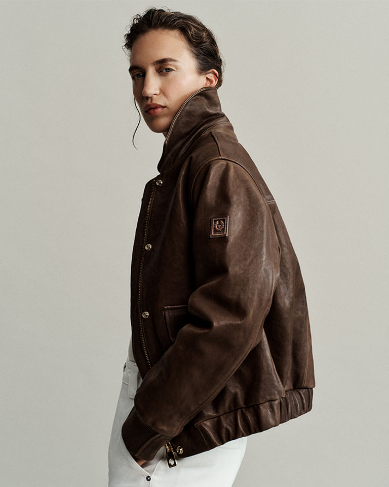 Knox Jacket in Major Brown.